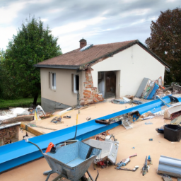 Extension de maison avec véranda-salle à manger Laxou